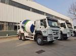 HOWO SINOTRUK Concrete Mixer Truck 371HP White Euro II ZZ1257N3841W