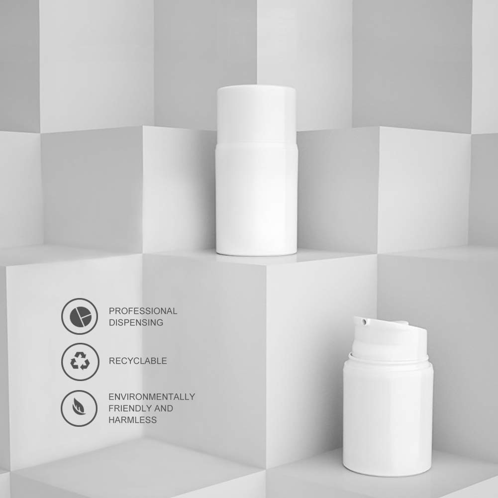 Plastic PP Airless Cosmetic Bottles Outdoor Travel And Daily Life Use