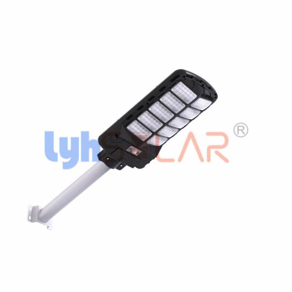 1000Lm Output Solar Street Lights Outdoor With 10000mAh Battery Capacity
