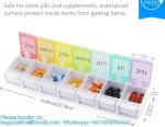 Extra Large Weekly Pill Organizer, 7 Days Pill Case Travel Daily Pill Box