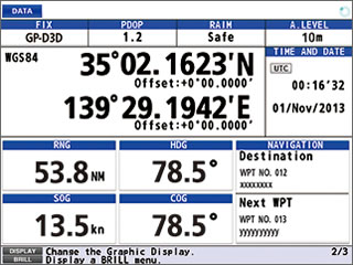 GP - 170 Satellite Navigation System With Marine Radar GPS