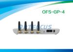 White 4 Channel VOIP GSM Gateway