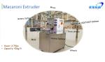 Delta Inverter Industrial Pasta Macaroni Fusilli Making Machine for Pasta