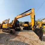 15ton Miedum Duty Used Sany Excavators Sy155 Earth Moving Hydraulic Crawler