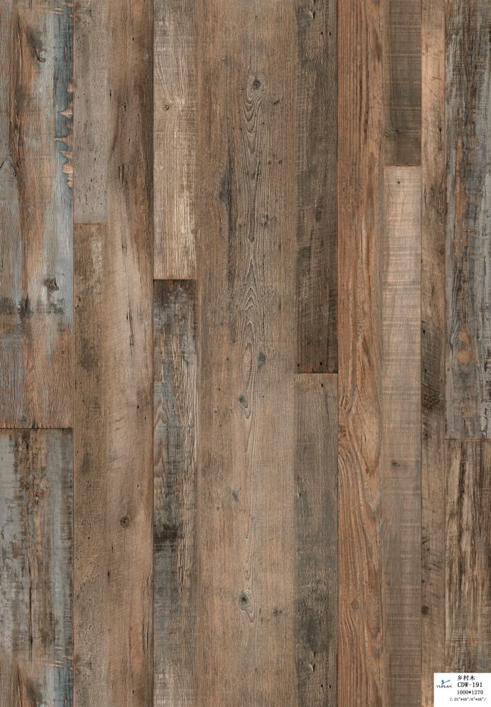 Anti-slip Natural Stone Vinyl Flooring Click Lock SPC Floor CDW-191
