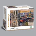 Cardboard Map 1000 Pcs Jigsaw Puzzle Games For Adults Custom Printing OEM