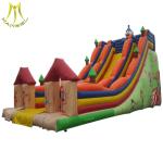 Hansel amusement park outdoor kids inflatable water slide factory in Guangzhou