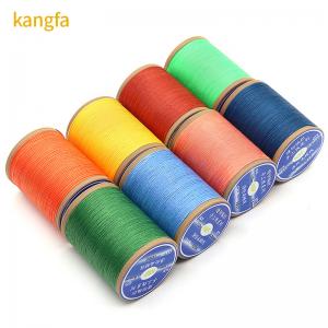 China Plastic Cone 57g 150D/16 0.8MM Durable Wax-Coated DIY Sewing Thread for Leather Repair wholesale