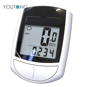 China Customized Bike Speedometer Wireless Bicycle Speedometer Mph With CR2032 Battery wholesale