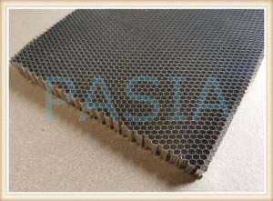 China Wind Tunnel Stainless Steel Honeycomb Core For Straightener Laser Bonding on sale