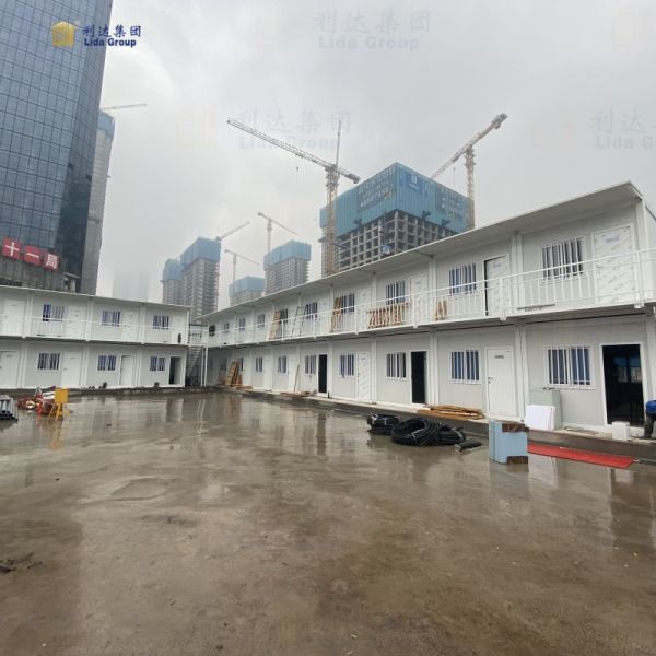 Insulated Pre Fab Container Homes Temporary Accommodation Prefabricated Containers