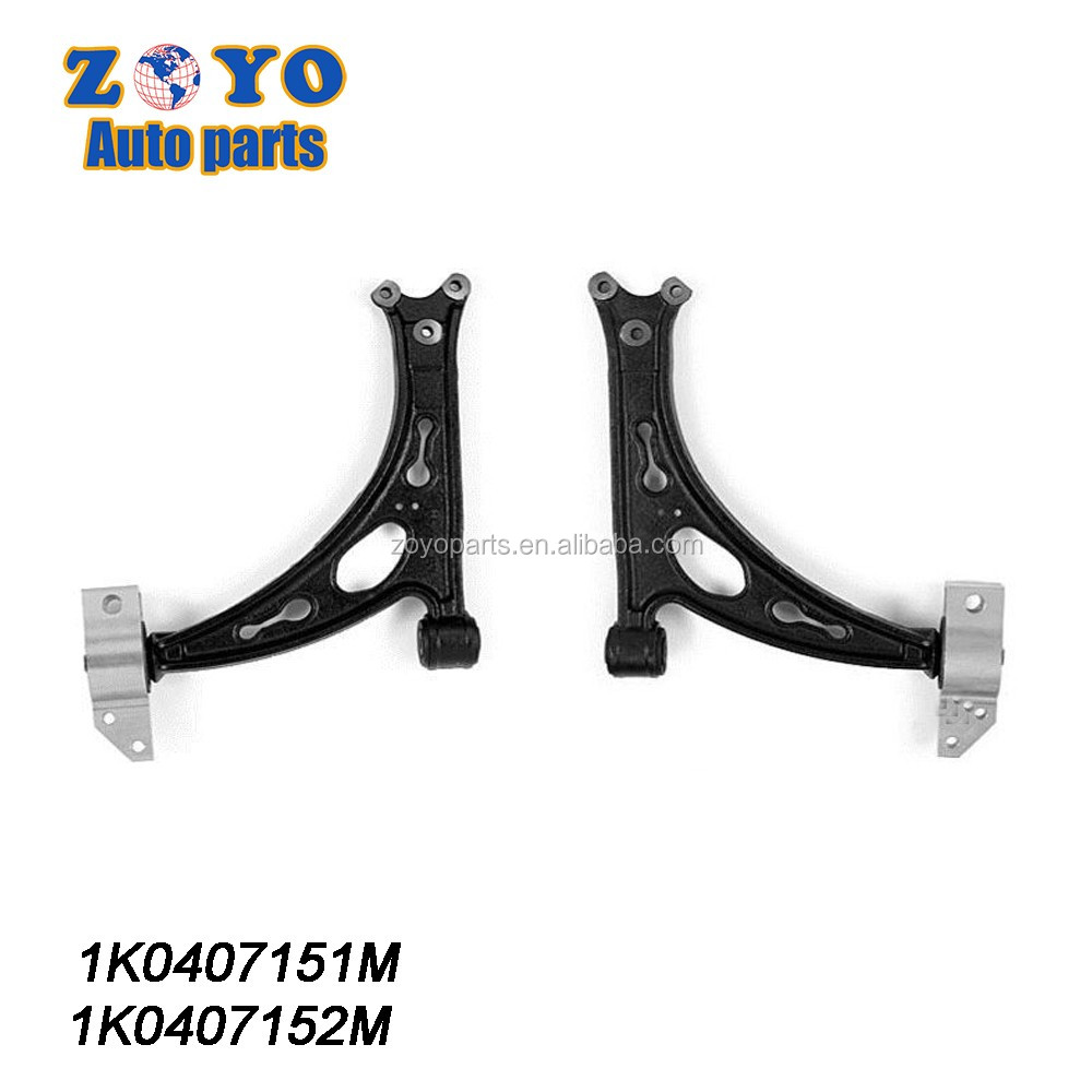 Volkswagen Golf Seat ALTEA Front Lower Control Arm Black E-coating OE NO. 1K0407152M
