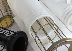 China Fiberglass Woven Cloth 800gsm Dust Eliminator Bags With Ptfe Membrane wholesale