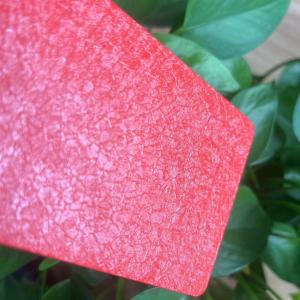China State Powder Coating Ral3020 Red Lizard Skin Alligator Finish UV Electrostatic For 1000hr Humidity Industrial Metal wholesale