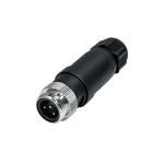 IP68 Female Male Waterproof Wire Connector 2 - 17 Pin Assembly