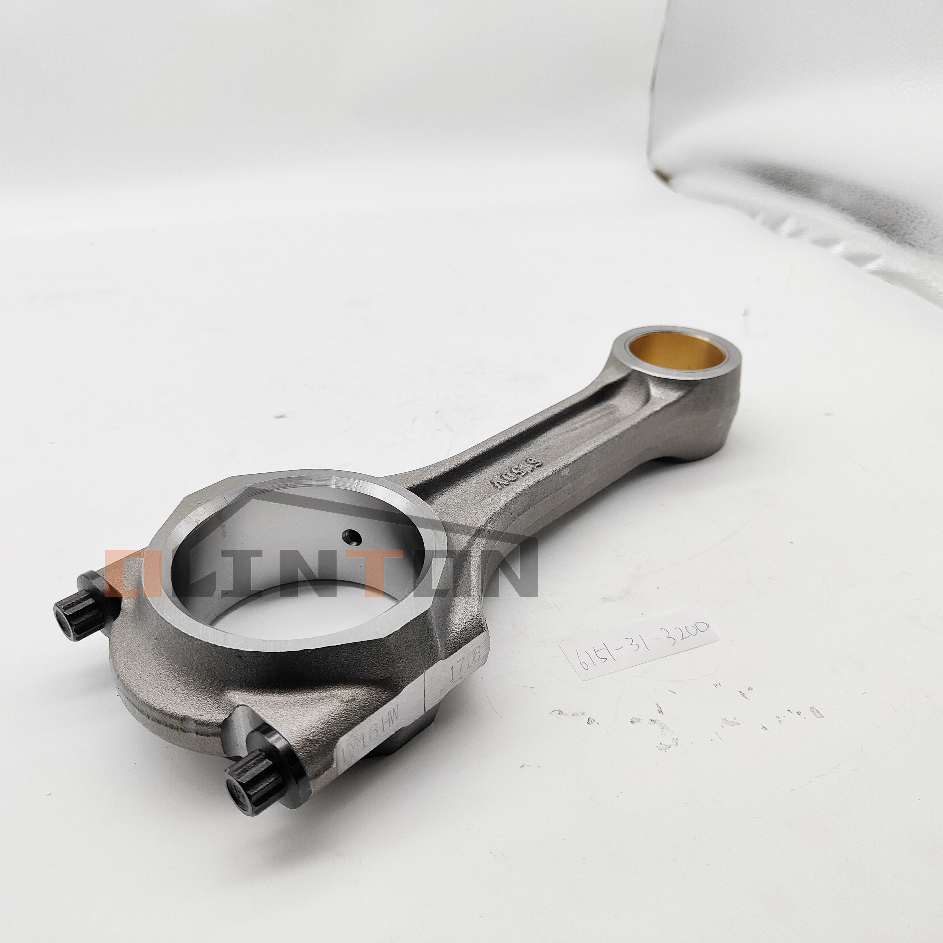 6D125 Engine Parts Excavator Connecting Rod for PC400-6 and PC400-7 Construction Works
