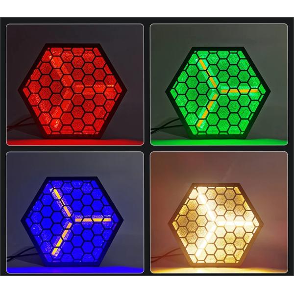 Background Pixel 30*0.2W RGB Deco Retro Strobe Light Blinder
