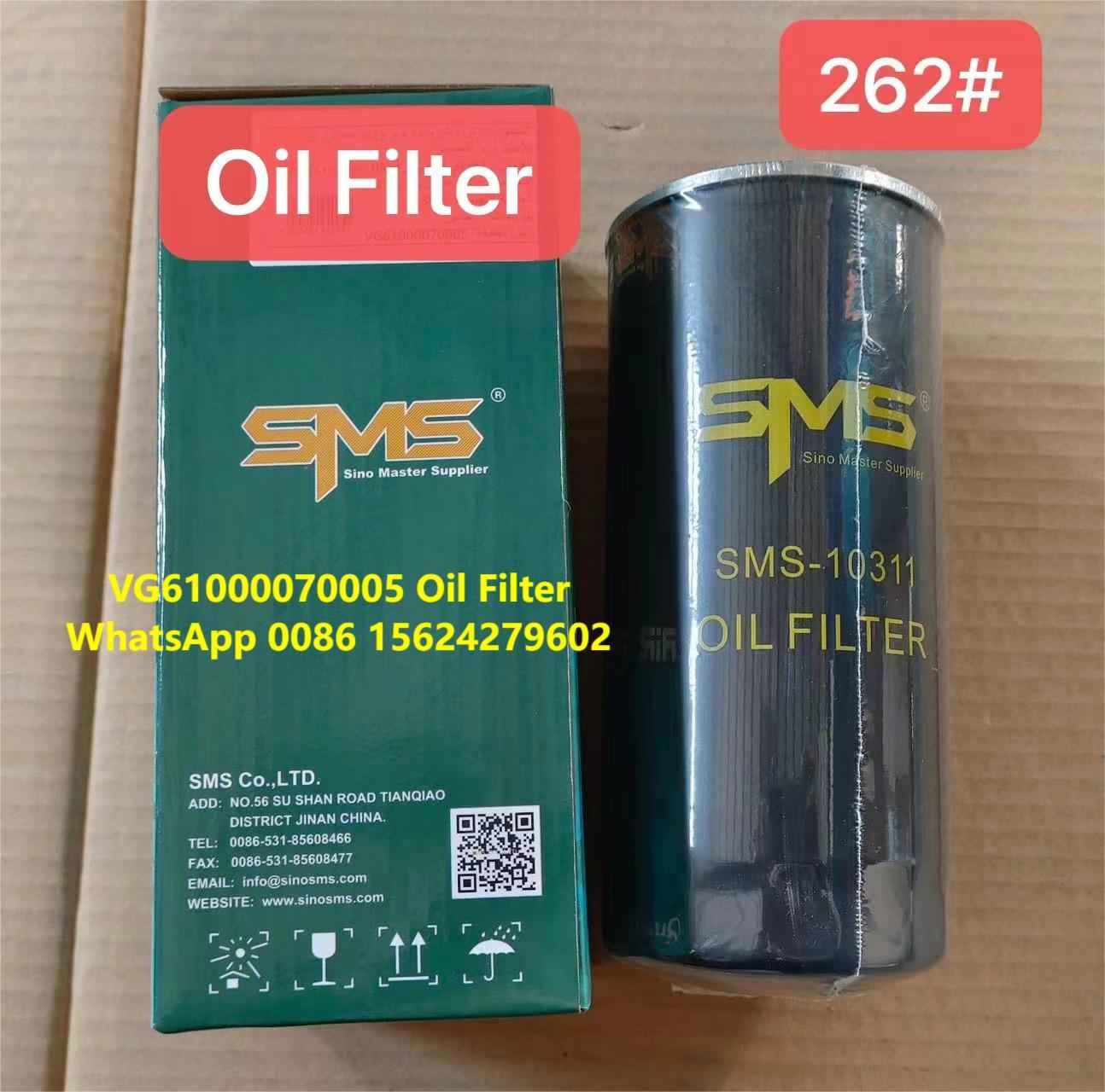 VG61000070005 Oil Filter HOWO Truck Parts Diesel Fuel Water Separator Filter