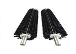 Simple Production Brush Heavy Duty Steel Conveyor Rollers For Printing Industry