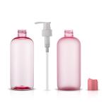 Matte Finish Hair Care Containers With Logo Boston Round Bottle For Hair Gel