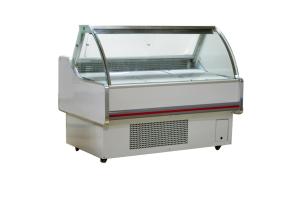 China Glass Display Refrigeration Sushi Deli Showcase Equipped With Adjustable Shelves wholesale