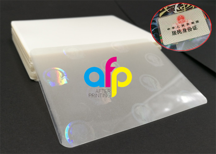 Card Membrane Clear Laminating Film / Pouch Laminating Film with Different Thickness