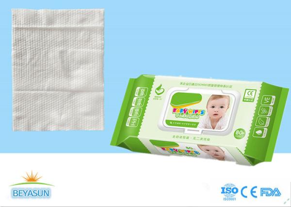 Antibacterial Hand Wipes Safe For Babies , Natural Baby Wipes, softcare baby wet