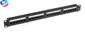China RJ45 Network Patch Panels IEC 11801 Rack Mount 110 IDC wholesale