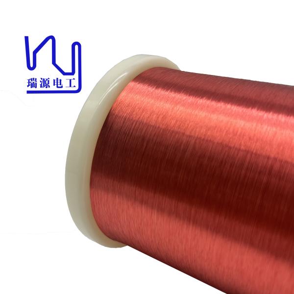 0.08mm Self Bonding Enamelled Copper Wire Red / Blue / Yellow / Green Color Self