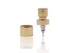 Crimp On Perfume Bottle Spray Pump FEA15mm , Aluminum Gold Sprayer Pump