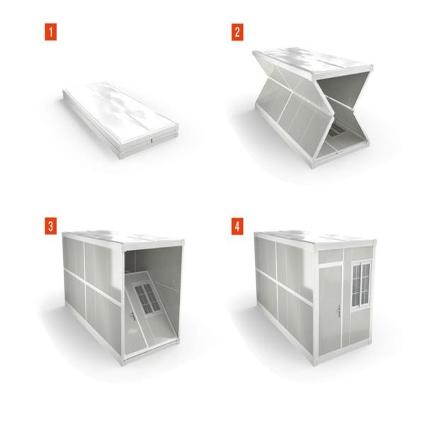 Flat Pack Container REACHTOP Modern Portable Modula Mobile Prefab Lxuruy Living