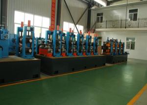 China Adjustable Pipe Size Steel Pipe Production Line Carbon Steel With 100m / Min Running Speed wholesale
