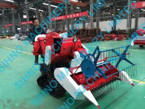 China 4LZ-0.7 rice and wheat combine harvester, small paddy farm harvester wholesale