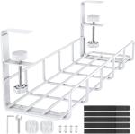 Detachable Super Sturdy Desk Cable Tray The Ultimate Cable Management Solution
