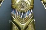 Gold C3PO Robot Star Wars Characters Toys His Eyes Can Give Out Light