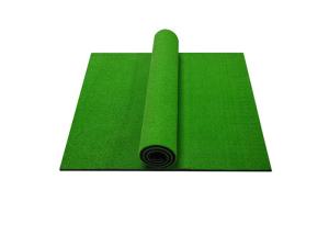 China Green Golf Practice Mats High UV - Resistant With 15mm Grass Height wholesale