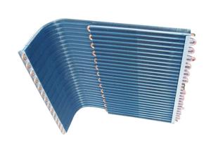 China Copper Tube Aluminum Fin Ac Coil Fins For Air Conditioner wholesale