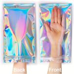 Custom Printed Aluminium Foil Laminated Pouches For Fresh Snacks Storage Odor