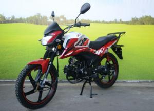 China 110cc Sport Matte Black Street Bike 12L Fuel Tank With Big Footrest Front Bumper wholesale