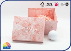 China E CCNB Marble Texture Printed Birthday Gift Box Matte Sturdy Paper Box on sale