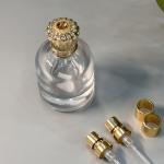 Zinc Alloy Zamak Perfume Caps in Gold Color for Durable and Elegant Fragrance