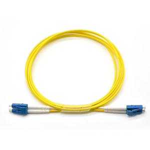 China LC To LC Fibre Patch Cable SM LC-LC Multimode Duplex Fiber Jumper wholesale