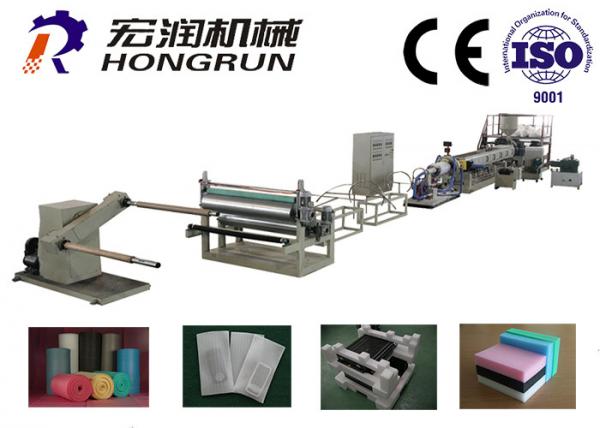 Quality Industrial EPE Foam Sheet Extrusion Line / Eps Foam Machine HR-120 for sale