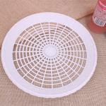 10-Inch Reusable Plastic Paper Plate Holder Picnic Supplies Heavy Duty Woven