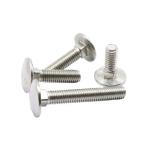 Thread Diameter M6 Bolt And Nut Fasteners With Zinc Plated Finish