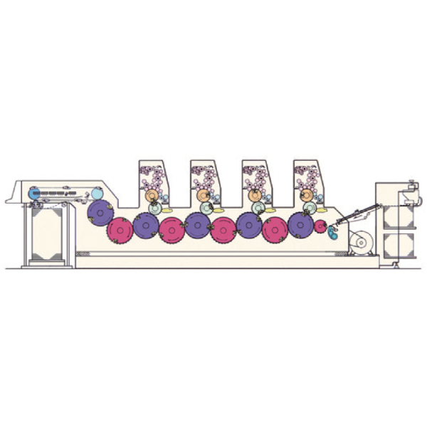 PRY-924 Four Colors Automatic Offset Printing Machine-Screen & Card Printer with Ethernet