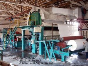 China 1760mm Single Cylinder and Single Wire toilet Tissue Paper Making Machine wholesale