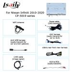Infiniti JX35 QX60 wireless carplay android auto interface non damage upgrade