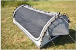Fire Prevention 2 Person Swag Tent , Canvas Camping Swag Tent Sun Shelter
