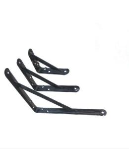 China Large Metal Floating Shelf Brackets , Industrial Iron Shelf Brackets Long Durability wholesale